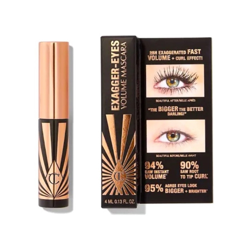 CHARLOTTE TILBURY Exagger-Eyes Volume Mascara - .06 oz NIB